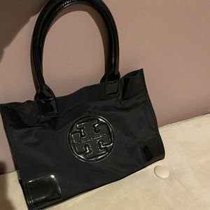 Tory Burch Mini Ella Nylon Tote - Black